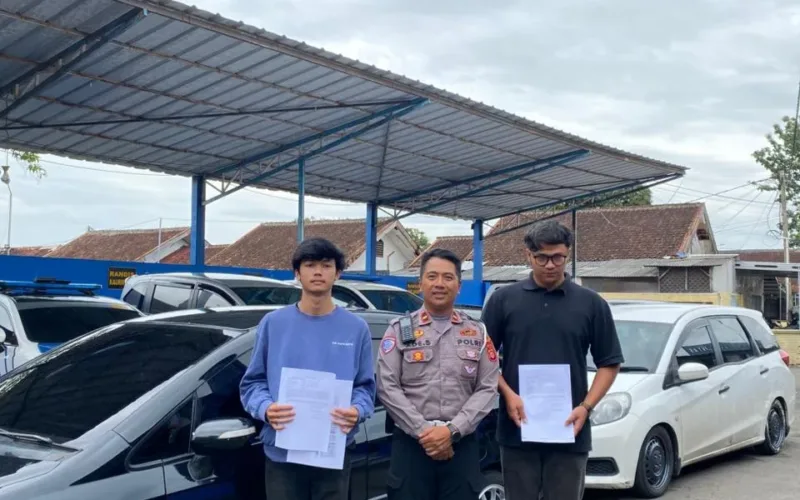 Satlantas Polres Garut Tindak Tegas Pengendara Mobil Viral Aksi Balap Liar