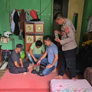Ops pekat Di Bulan Ramadhan, Polsek Leles Gelar Razia Miras