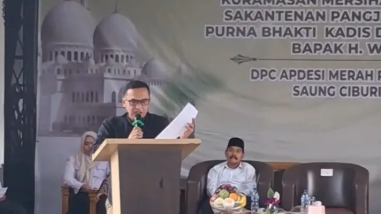 Ayi Suryana Hadiri Kuramasan dan Paturay Tineung Kepala DPMD Garut