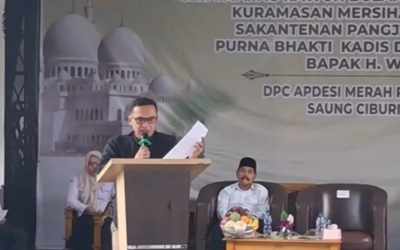 Ayi Suryana Hadiri Kuramasan dan Paturay Tineung Kepala DPMD Garut