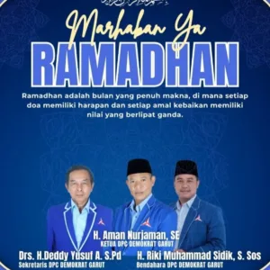 DPC Demokrat Garut: Ramadhan Adalah Bulan yang Penuh Makna.