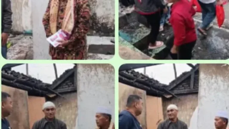 Kebakaran Hebat di Cikajang, Yudha Puja Turnawan Gerak Cepat Kunjungi dan Bantu Korban
