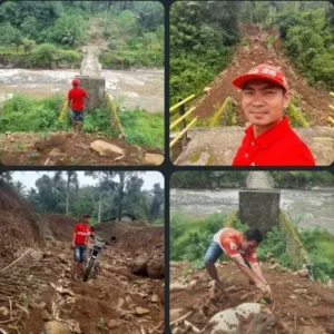 Warga Desa Tegalgede Mendesak Pemkab Garut Tuntaskan Jembatan Wareng