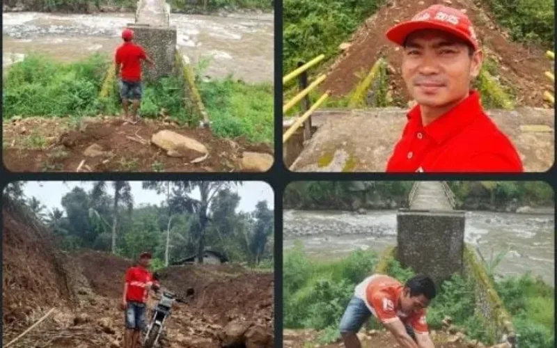 Warga Desa Tegalgede Mendesak Pemkab Garut Tuntaskan Jembatan Wareng