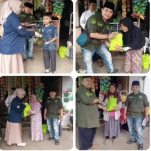 BEM STAINUS Garut Bersama Ketua K3 Berbagi di Jum’at Berkah Ramadhan, Salurkan Sembako