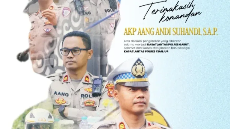 Warta Bela Negara (WBN) Garut Apresiasi Pengabdian AKP Aang Andi Suandi MAP, Selama Bertugas Di Polres Garut