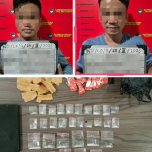 Polres Garut Ringkus Dua Pengedar Sabu, Puluhan Paket Siap Edar Berhasil Digagalkan