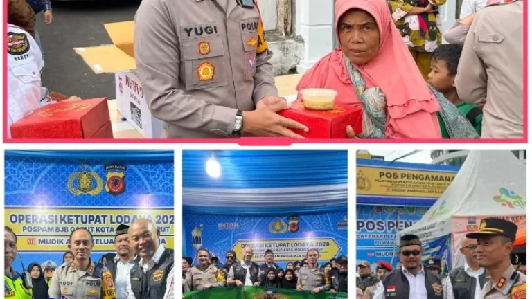 Tebar Kepedulian Di Bulan Ramadhan, Kapolres Garut Bersama HDCI Bagikan 200 Takjil Dan Santuni Anak Yatim