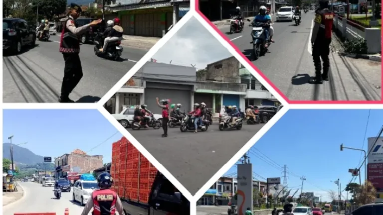 Arus Mudik Meningkat 28 Persen, Polres Garut Lakukan 24 Kali One Way