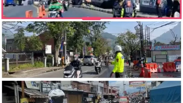 Arus Mudik Lancar, Jalur Kadungora-Limbangan-Malangbong Terpantau Aman Hingga Siang Hari