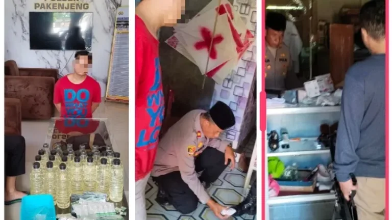Polres Garut Bekuk Pelaku Penganiayaan, Temukan Ratusan Obat Terlarang Dan Miras