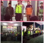 Apel gabungan Lintas Sektor Wanaraja Digelar, Sinergi Amankan Malam Takbir Dan Arus Mudik
