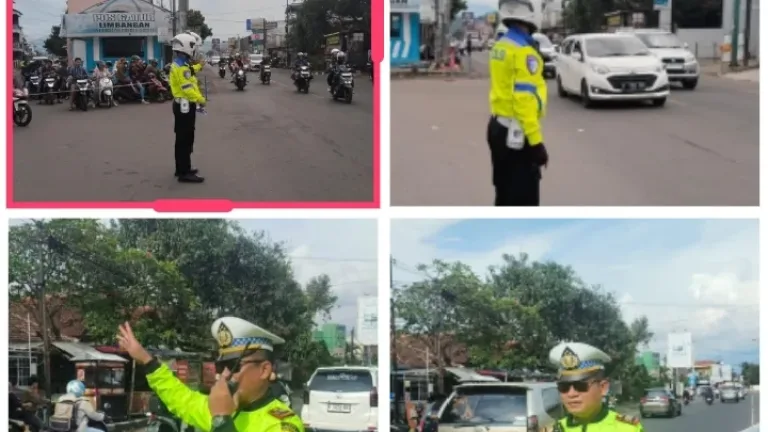 Arus Lalu Lintas Meningkat, Polres Garut Terapkan One Way 6 Kali Di Sejumlah Jalur Strategis