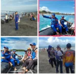 Sat Polairud Polres Garut intensifkan Patroli Antisipasi Lonjakan Wisatawan Di Pantai Selatan