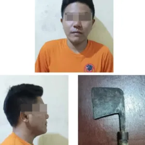 Polsek Cikajang Polres Garut Amankan Pelaku Penganiayaan