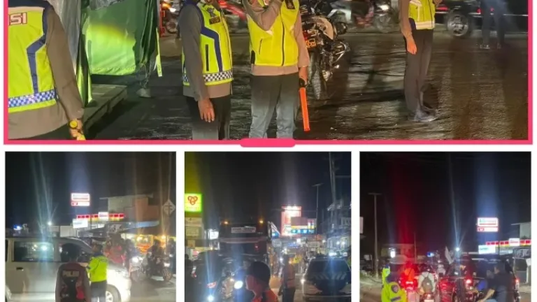 Kapolres Garut Turun Langsung Pimpin One Way, Arus Mudik Tetap Lancar