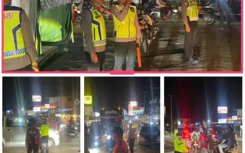 Kapolres Garut Turun Langsung Pimpin One Way, Arus Mudik Tetap Lancar