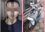 Aksi Curanmor Gagal, Pelaku Motor Scoopy Di Malangbong Berhasil Diamankan Polsek Malangbong