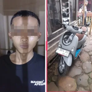 Aksi Curanmor Gagal, Pelaku Motor Scoopy Di Malangbong Berhasil Diamankan Polsek Malangbong
