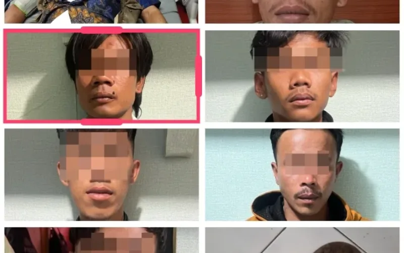 Tim Sancang Polres Garut Bekuk 6 Pelaku Pembacokan, Aksi Brutal Dipicu Cemburu