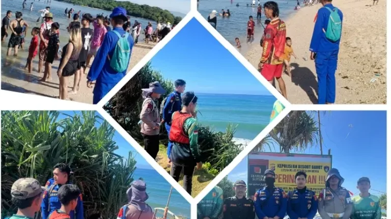 Satpolairud Tingkatkan Patroli Di Pantai Garut Selatan, Antisipasi Laka Laut Dan Gangguan Kamtibmas