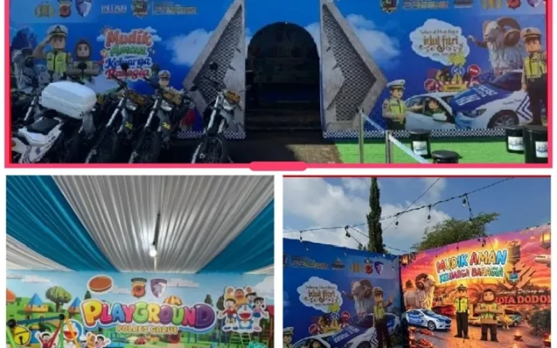 Pos Terpadu GTC Limbangan Polres Garut Hadirkan Fasilitas Lengkap Dan Pelayanan Humanis Untuk Pemudik