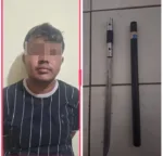 Patroli KRYD Tengah Malam, Tim Sancang Amankan Pemuda Mabuk Bawa Sajam Di Garut Selatan