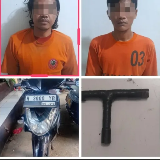 Gerak Cepat Polisi, Dua Pelaku Curanmor Di Malangbong Berhasil Diamankan, Motor Korban Kembali