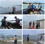 Sat Polairud Polres Garut Dan Polsek Wilayah Selatan Intensifkan Patroli Dan Edukasi Wisatawan