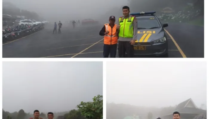 Jaga Keamanan Wisata Papandayan, Polsek Cisurupan Intensifkan KRYD Pasca OPS Ketupat 2026