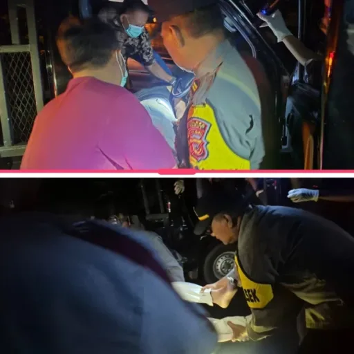 Polsek Cikelet Evakuasi Sopir Meninggal Di Dalam Kendaraan, Diduga Serangan Jantung