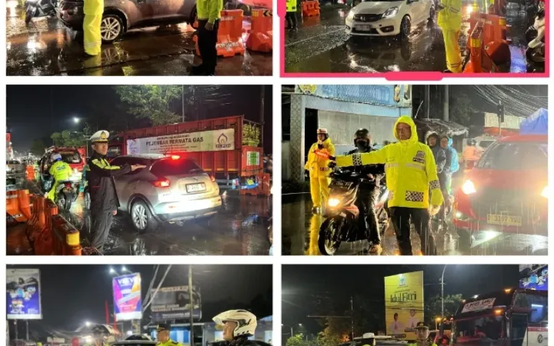 Pastikan Jalur Lancar, Kapolres Garut Turun Langsung Pantau Arus Mudik Di Sejumlah Titik Rawan