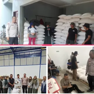 Dukung Ketahanan Pangan, Kapolsek Sukawening Kawal Serapan 21 Ton Jagung ke Gudang Bulog