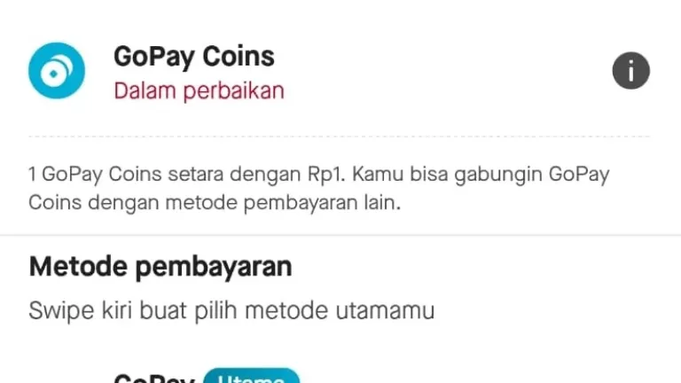 GoPay Error 20 Maret 2026, Transaksi Tidak Dapat Dilakukan