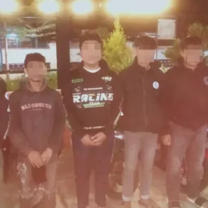 Polsek Wanaraja Bubarkan Aksi Balap Liar, Lima Motor Dan Lima Pemuda Diamankan
