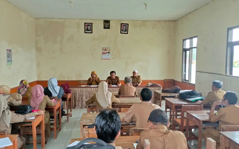 Pergantian Pengurus K3S Dan PGRI Jatinunggal, Semangat Baru Menuju Manajemen Sekolah Akuntabel