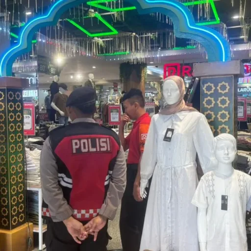 Sat Samapta Polres Garut Tingkatkan Patroli Di Pusat Perbelanjaan