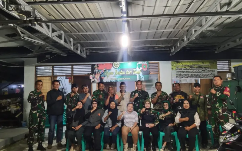 Koramil 1408-05/Mariso Gelar Patroli Bersama, Perkuat Sinergi Jaga Keamanan Wilayah