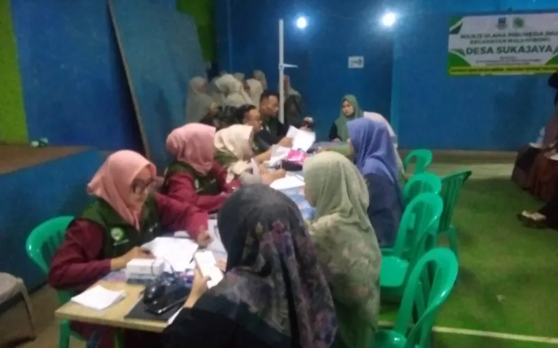 Puskesmas Citeras Gelar Screening Dan Pemeriksaan Gratis di GOR Desa Sukajaya