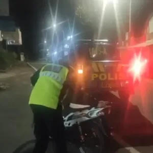 Quick Respon Polsek Wanaraja, Balapan Liar Di Sawah Lega Dibubarkan Dini Hari