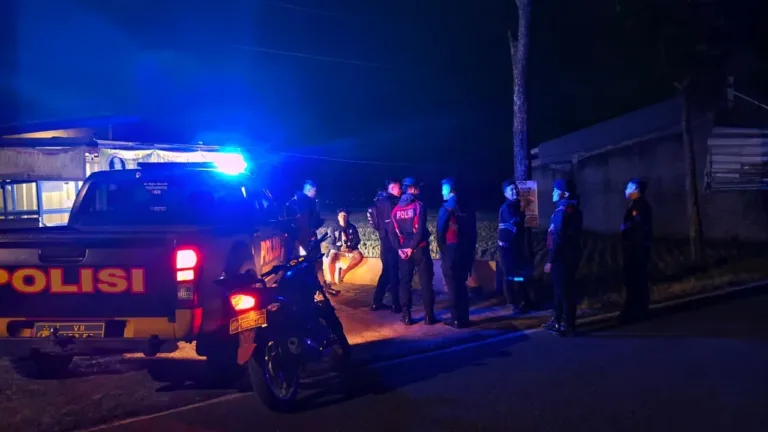 Respon Cepat Polsek Wanaraja, Bubarkan Balap Liar Di Sawahlega Dan Amankan Empat Motor