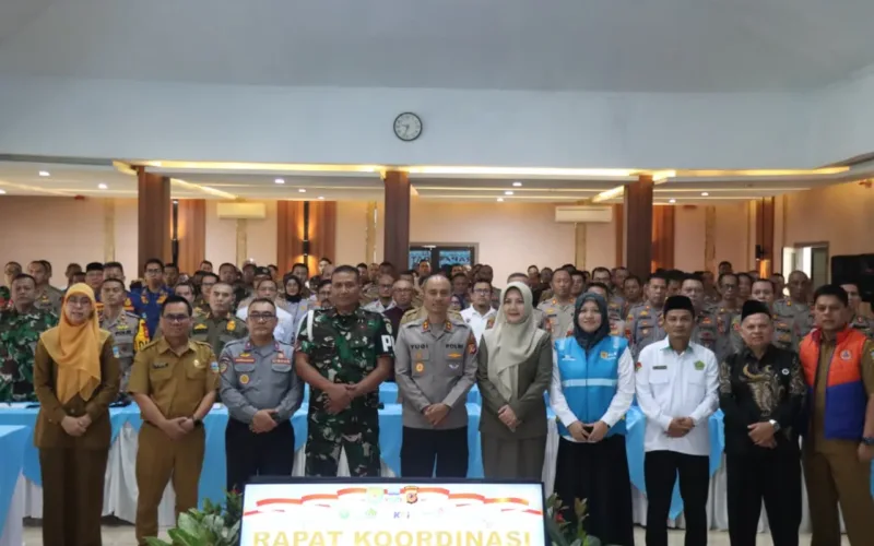 Polres Garut Gelar Rapat Koordinasi Lintas Sektoral Hadapi Operasi Ketupat Lodaya 2026