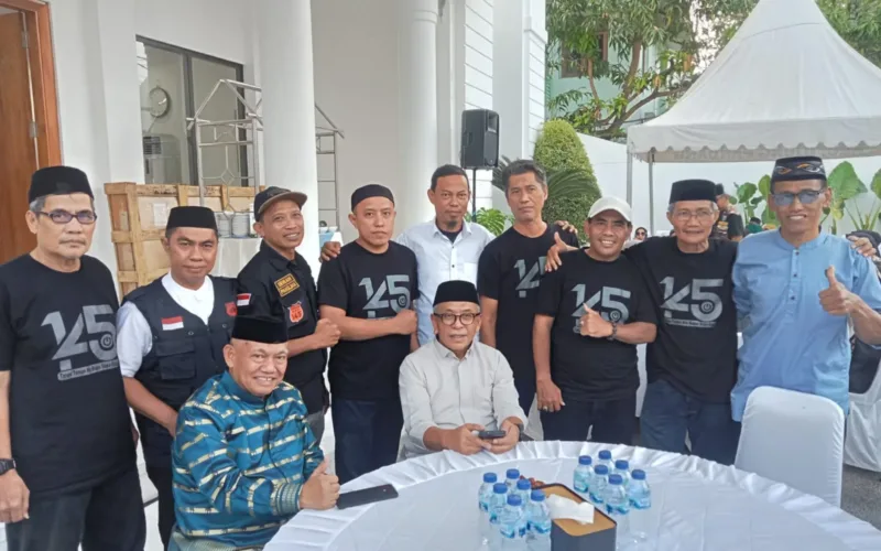 Laskar Garda 145 Berbuka Puasa Bersama Ormas Tim Pemenangan Aco di Rumah Jabatan Wakil Wali Kota Makassar