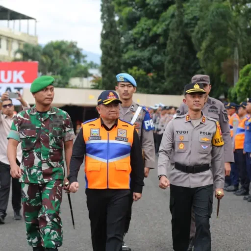 Ribuan Personel Gabungan Polres Garut Dan Instansi Amankan Arus Mudik Dan Wisata lebaran 2026