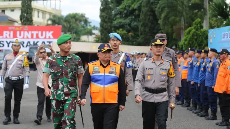 Ribuan Personel Gabungan Polres Garut Dan Instansi Amankan Arus Mudik Dan Wisata lebaran 2026