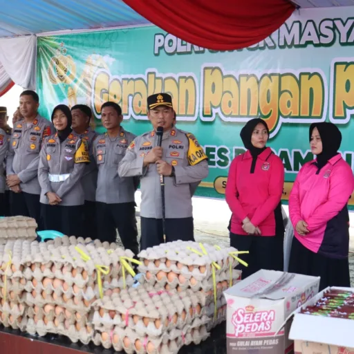 Menjelang Lebaran Hari Raya Idul Fitri 1447 H, Polres Pasaman Barat Gelar Gerakan Pasar Pangan Murah