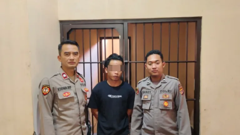 Polsek Bayongbong Amankan Pencuri Ayam Di Cigedug Yang Resahkan Warga