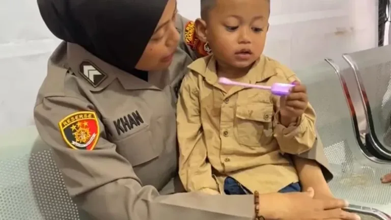 Polisi Temukan Anak Hilang di Asia Plaza Garut, Berhasil Dipertemukan Sang Ibu
