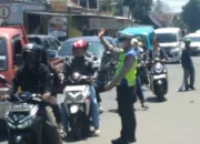 Antisipasi Kepadatan Arus Mudik, Polres Garut Terapkan Rekayasa Lalin One Way Di Jalur Limbangan-Malangbong