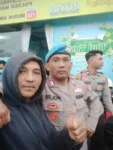 Giat Pengaturan Lalu Lintas Di Malangbong Berjalan Lancar, Dipimpin Kapolsek AKP Suarna